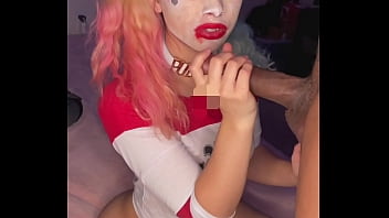 Harley Quinn prende un grande cazzo nero!